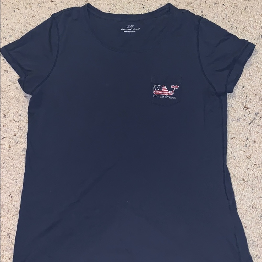 Vineyard Vines American Whale Tshirt